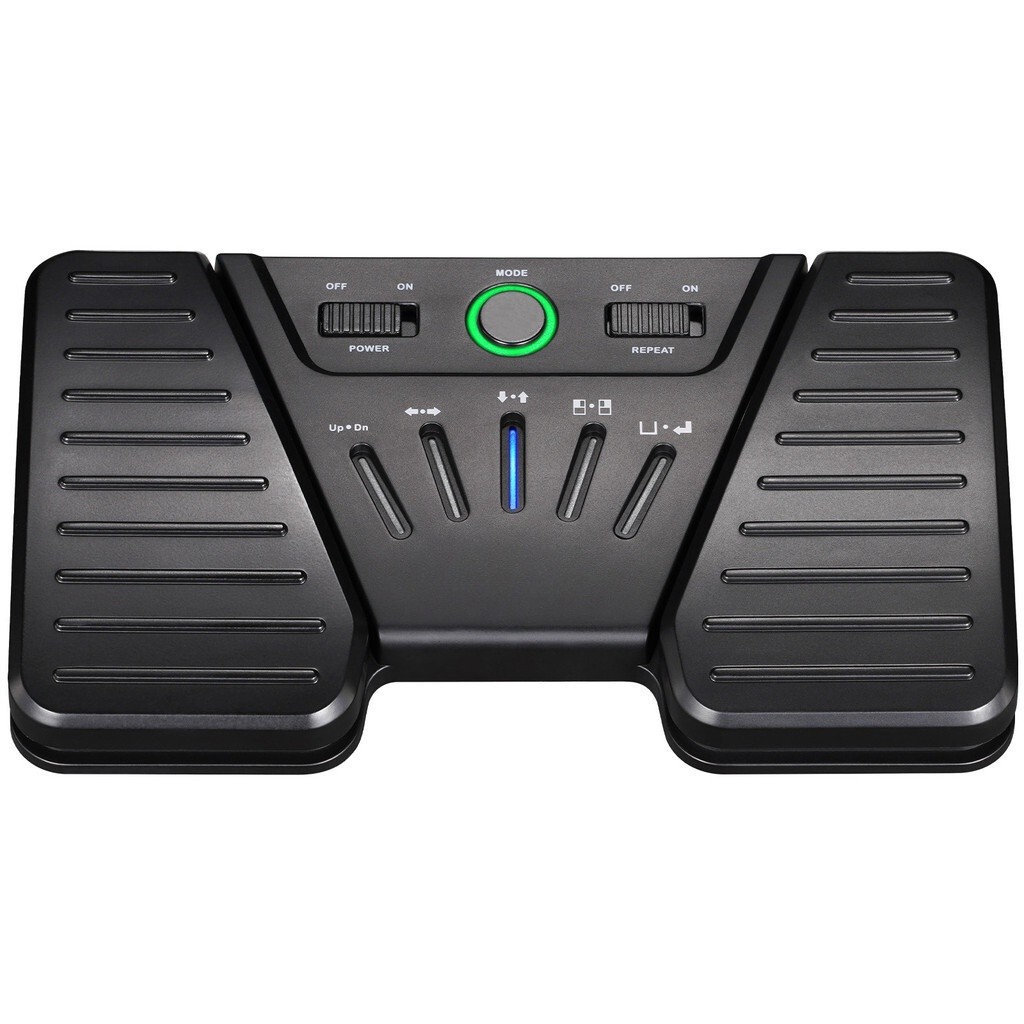 Multifunction Bluetooth Foot Page Turner Phone IPad Tablets Rechargeable Instruments App Controller 