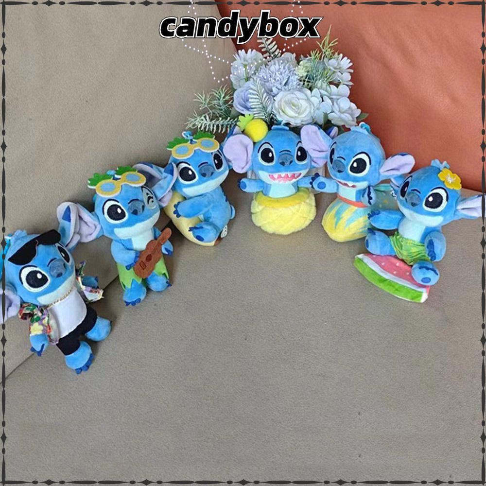 CANDYBOX พวงกุญแจตุ๊กตา Stitch ของขวัญการ์ตูน พวงกุญแจตุ๊กตา_soft_stitch