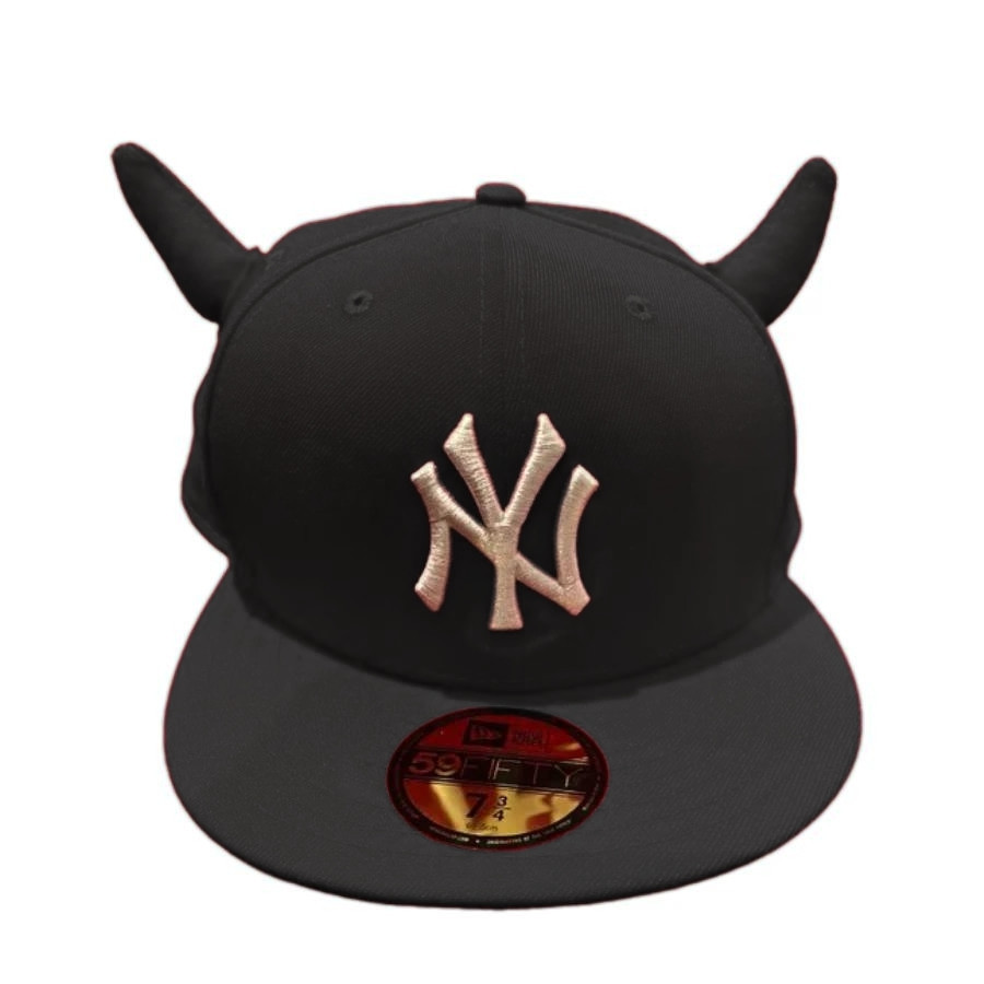 New York Yankees New/Era Red Ryder Studio Devils Corner 59FIFTY ติดตั้งหมวก [Unisex] New Spot ประณีต