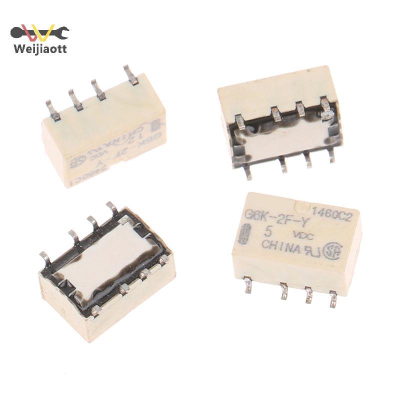 [Wjt] รีเลย์อเนกประสงค์รีเลย์สัญญาณ SMD G6K-2F-Y สัญญาณรีเลย์ 8PIN สําหรับสัญญาณรีเลย์ DC 3V 5V 12V 
