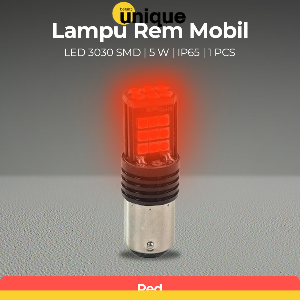 NLpearl ไฟเบรครถยนต์ LED ไฟเบรค 1157 24 SMD 5W IP65 1PCS - P21W