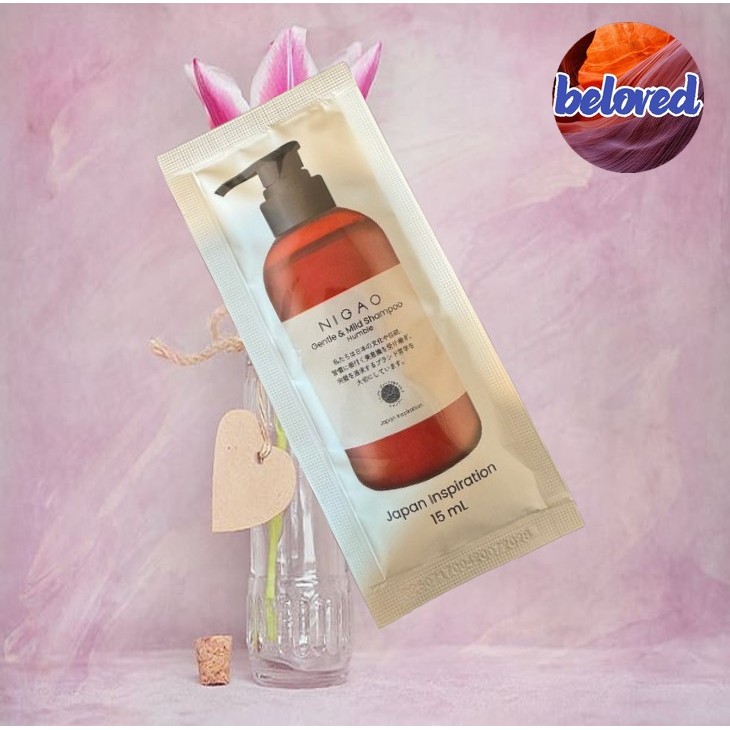 NIGAO Humble Gentle & Mild Shampoo 15 ml นิกาโอะ ฮัมเบิล เจนเทิล แอนด์ มายด์ แชมพู