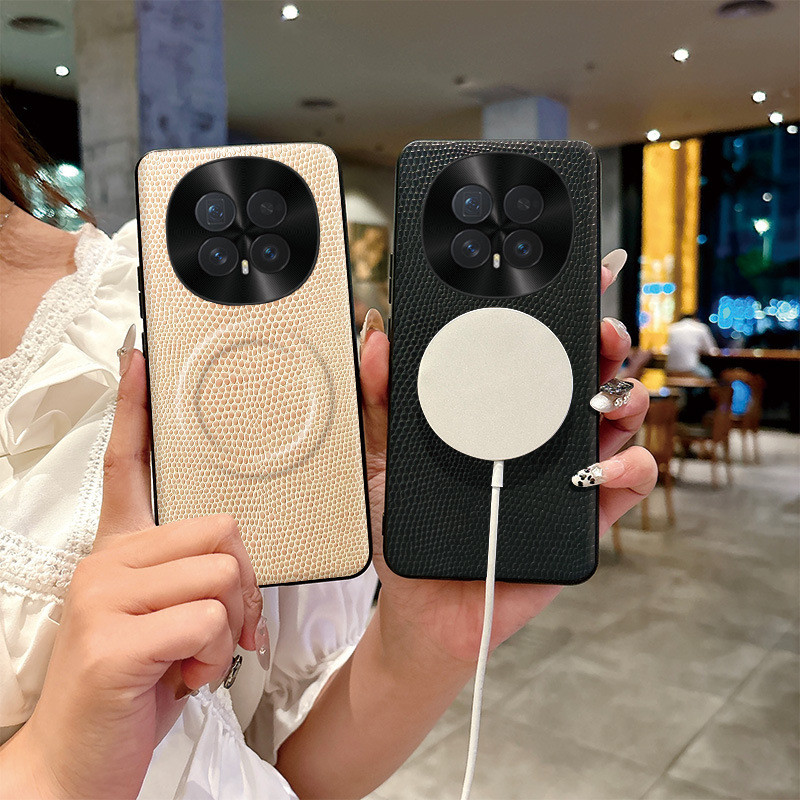 เหมาะสําหรับ magic8pro เคสโทรศัพท์ฮาร์ดแวร์กันกระแทก Magnetic magic7 หนัง 6 Simple Lizard Pattern Sp