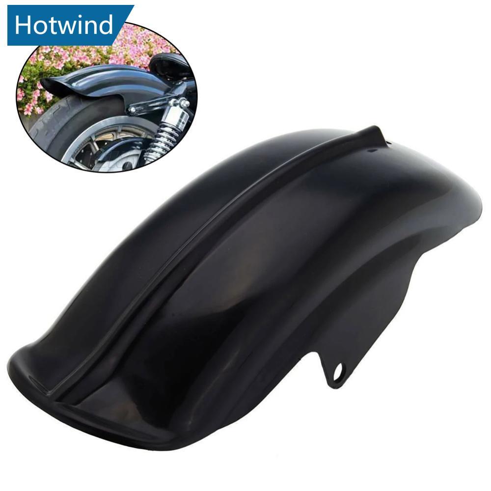 HW Universal รถจักรยานยนต์สั้นด้านหลัง Fender สีดํา Motocross อุปกรณ์เสริมสําหรับ Harley Sportster 1
