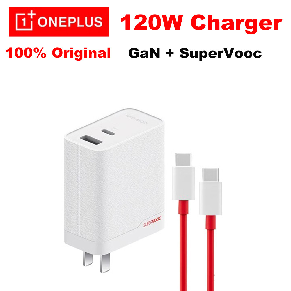 Original Oneplus 120W Supervooc GaN Charger Dual Port Fast Charge PD 65W ประเภท C สําหรับ OnePlus 13 12 11 10 Pro Ace 3 Nord 3 4