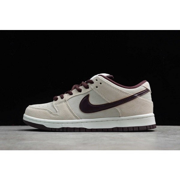 ขายราคาถูก NK Dunk Low ProDesert Sand Mahogany BQ6817-004