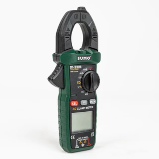 คลิปแอมป์ ขนาดเล็ก รุ่น DT330S SUMO มีฟังก์ชั่น NCV วัดกระแสไฟเฉพาะ AC ได้ถึง 600A วัดแรงดันไฟ AC/DC ได้ถึง 600V