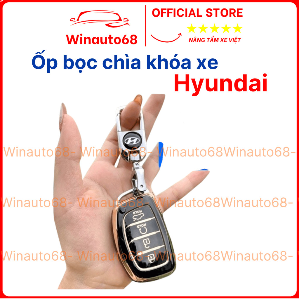 เคสกุญแจสําหรับ Hyundai CRETA, Stargazer, Venue, I10 2022 2023 2024 - TPU คุณภาพสูง - สีเหลือง-ดําซิ