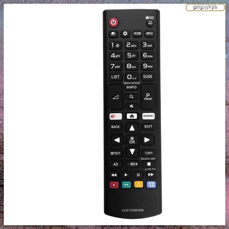 [LR] เปลี่ยน AKB75095308 รีโมทสําหรับ LED LCD TV 32LJ610V 43UJ634V 49UJ634V 55UJ634V 65UJ634V 43UJ63