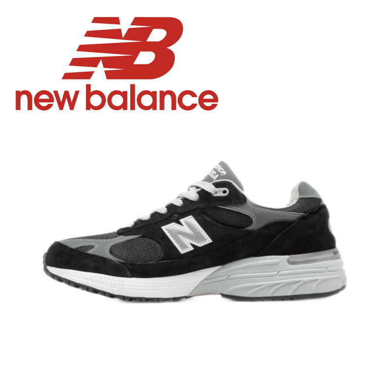 ของแท้ 100% New Balance NB 993 Black MR993BK รองเท้าผ้าใบสำหรับผู้ชาย และผู้หญิง