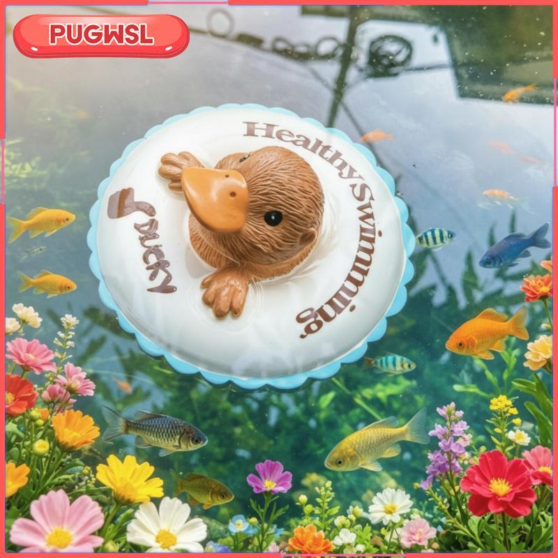[pugwsl] Buoyant Duck-Billed เครื่องประดับน่ารัก Buoyant Pond ตกแต่งน้ําหนักเบาสําหรับนักงานอดิเรกตู