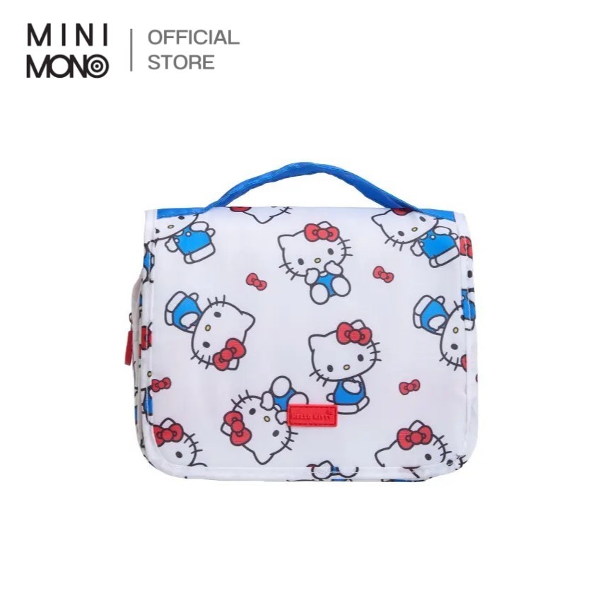 Mini Mono กระเป๋าใส่อุปกรณ์อาบน้ำ ลาย Sanrio Hello Kitty