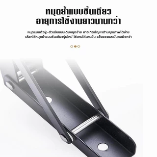 ฉากพับเหล็ก ขารับชั้นติดผนัง ฉากรับชั้นพับได้ ชั้นวางของพับเก็บได้ DIY 1คู่ ขนาด 8-16นิ้ว แข็งแรง รับน้ำหนัก ติดตั้งง่าย