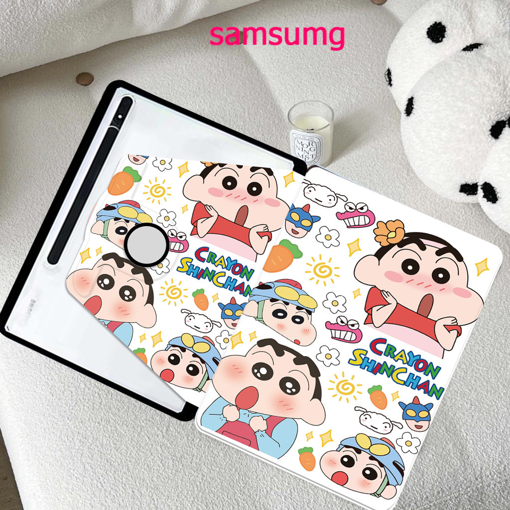 เคสแท็บเล็ตสําหรับการหมุน 360° Samsung Tab A9+ S9 FE+/S9+/S10+/S7/S8 S6 lite A7lite เคสGalaxy A8 A9 