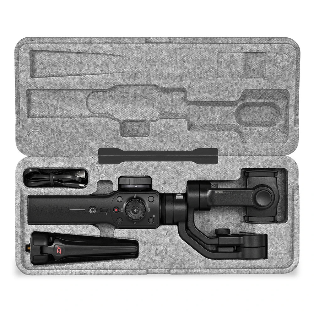 100% ยี่ห้อใหม่ขายร้อน Zhiyun Smooth 4 3 แกน Gimbal Stabilizers ราคาสุดคุ้ม&*-*