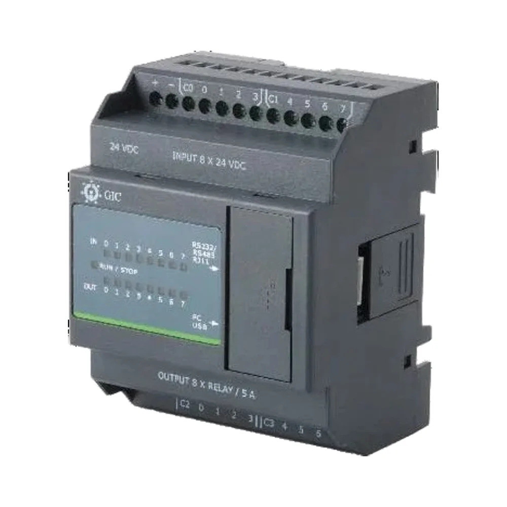 ใหม่ MINI PLC PL-100 รุ่น PC10BD14006D1 ฐานรุ่นพร้อมการเขียนโปรแกรม PLC RS485 112 I/O 24VDC-*-*