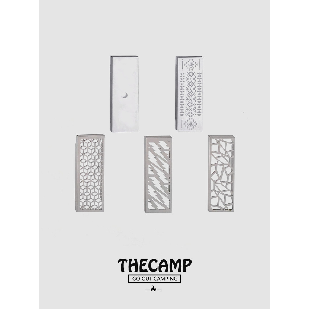 Outdoor Camping IGT0.5 Unit Board Silver Stainless Steel Accessories Adapt to Xuefeng Xidengle igt T