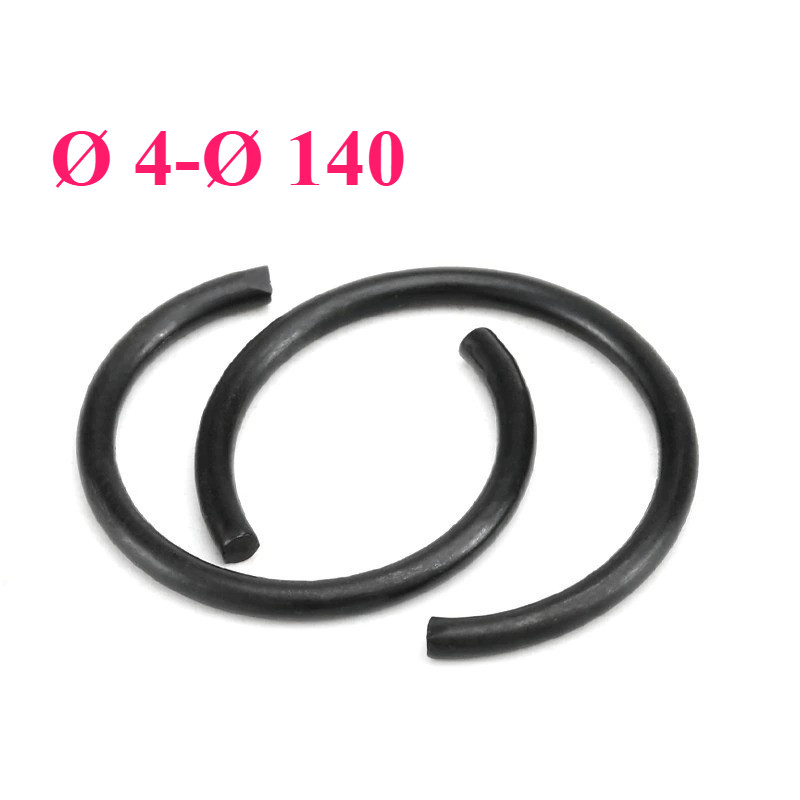 Stop Snap Spring External Clip C-Type Retaining Ring/ Black /Ø 4-Ø 140 SY1