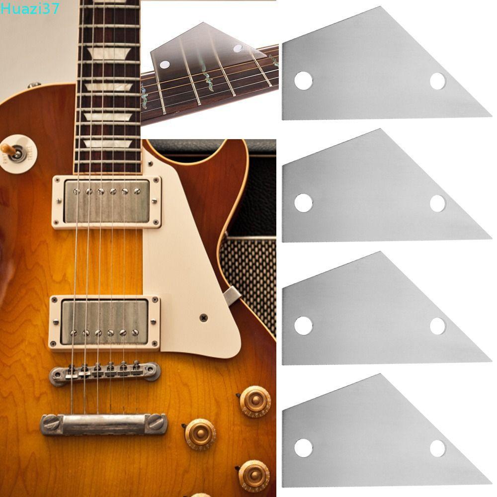 COMAME Fret Leveling Tool 9.8*0.25*5 ซม. ไม้บรรทัดวัด Fret Rocker ไม้บรรทัดคอกีตาร์