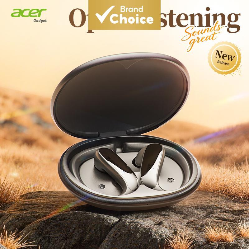 Acer OHR718 หูฟัง Type-C หูฟังไร้สายบลูทูธพร้อมไมโครโฟน Earpods หูฟัง 300mAh ชุดหูฟังชาร์จ 10 M Stab