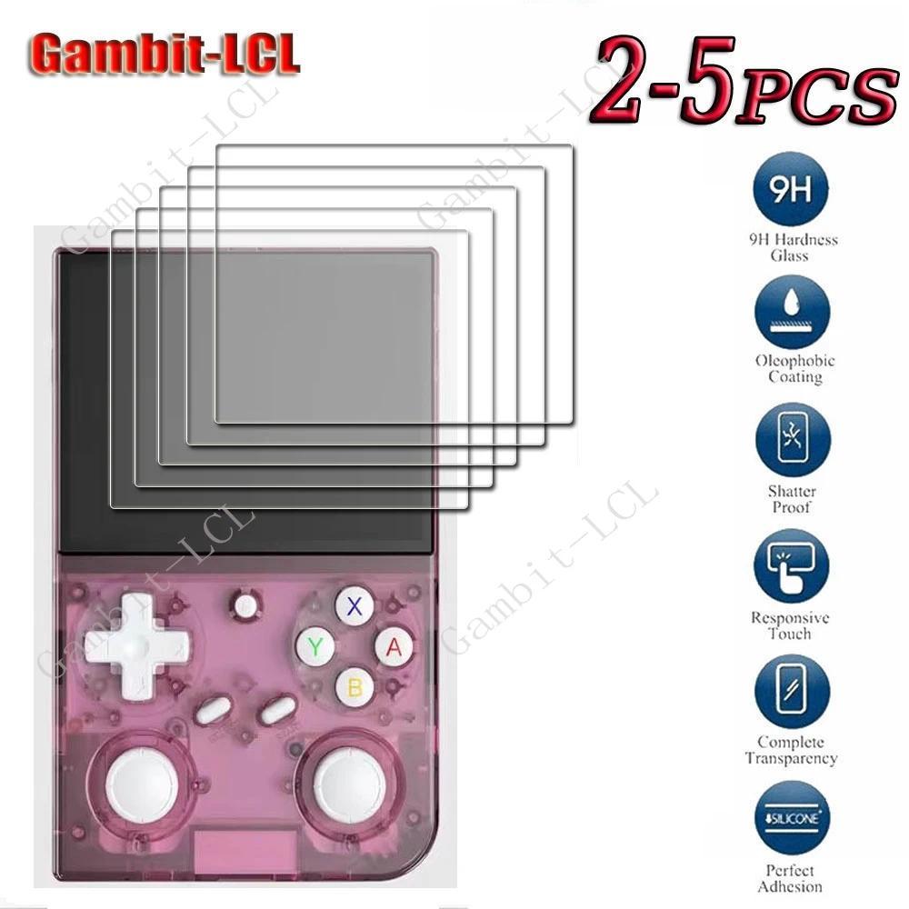 2-5PCS 9H HD Tempered Glass For BATLEXP G350  Handheld Game Console  ON G350 3.5inch Screen Protecto
