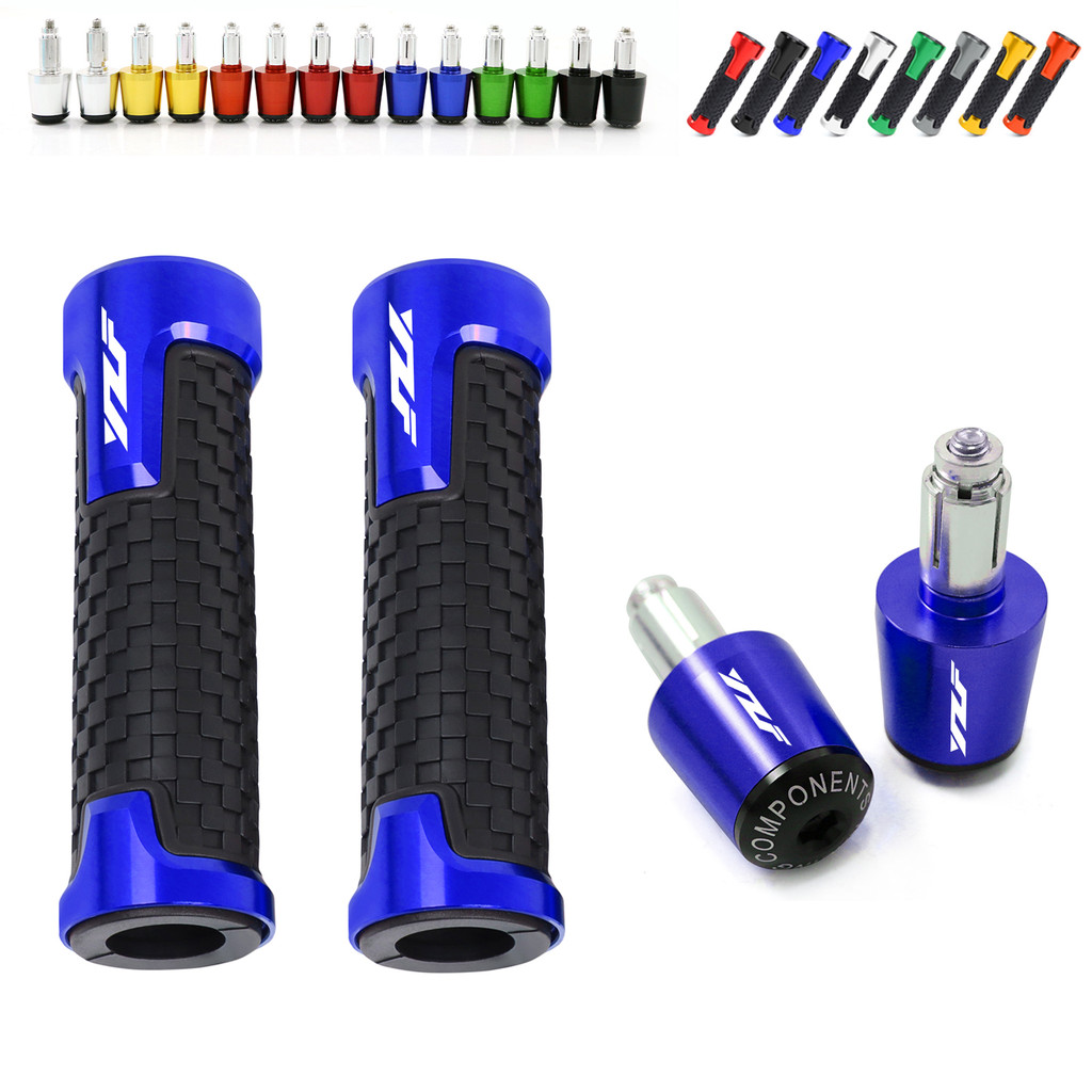 7/8 "22MM Handlebar Grips Handle Bar End สําหรับ YZF-R1 YZF-R3 YZF-R6 YZF-R15/R25/R125 YZF R yzf r1 