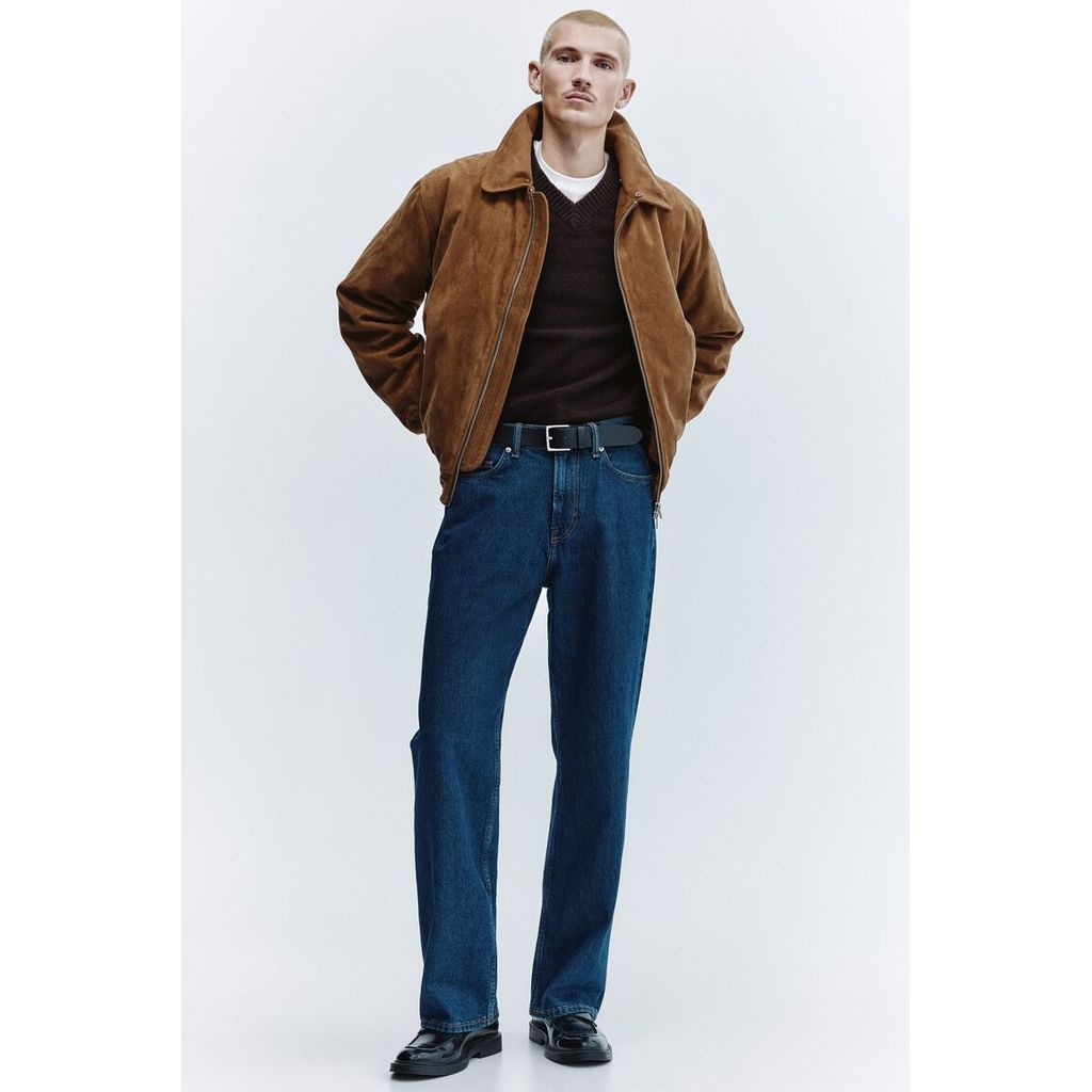 H&M(เอชแอนด์เอ็ม) กางเกงยีนส์ทรงสบาย Men Relaxed jeans 1316883_2