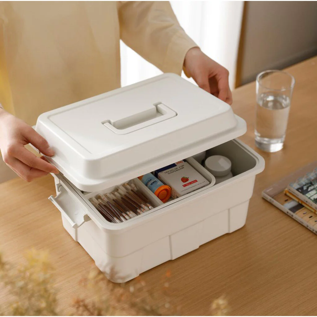 Omocha | Multifuntional organize box กล่องเก็บของอเนกประสงค์ กล่องเครื่องมือ กล่องยา