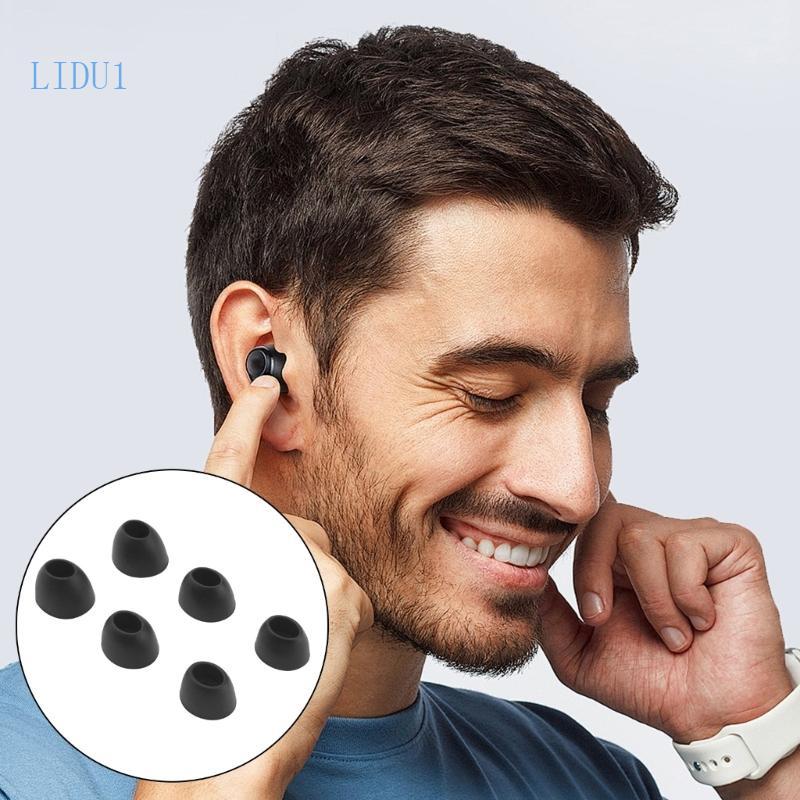 LIDU1 เคล็ดลับเอียร์บัดซิลิโคนขนาดสารพันสบายสําหรับ w300bt Noise Cancelling In Ear หูฟังแบบคล้องคอสํ