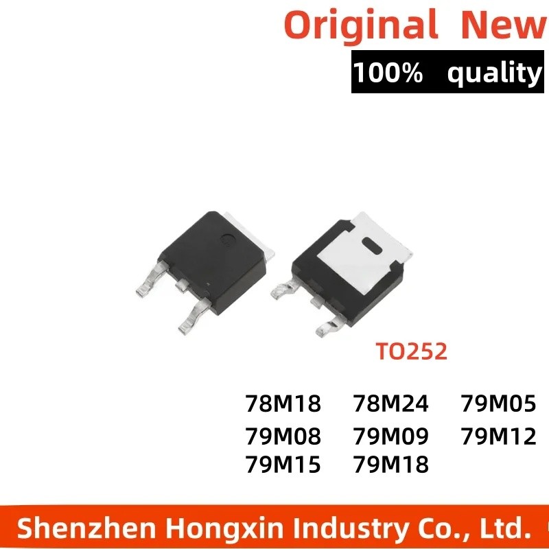 5PCS CJ 78M18 79M05 78M24 79M08 79M09 79M12 79M18 79M15 TO252 Field Effect ทรานซิสเตอร์ขายส่ง