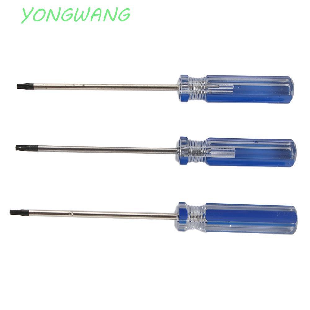 YONGWANG ไขควง Torx ไขควงความปลอดภัย Precision DIY T8 T9 T10 เครื่องมือซ่อม