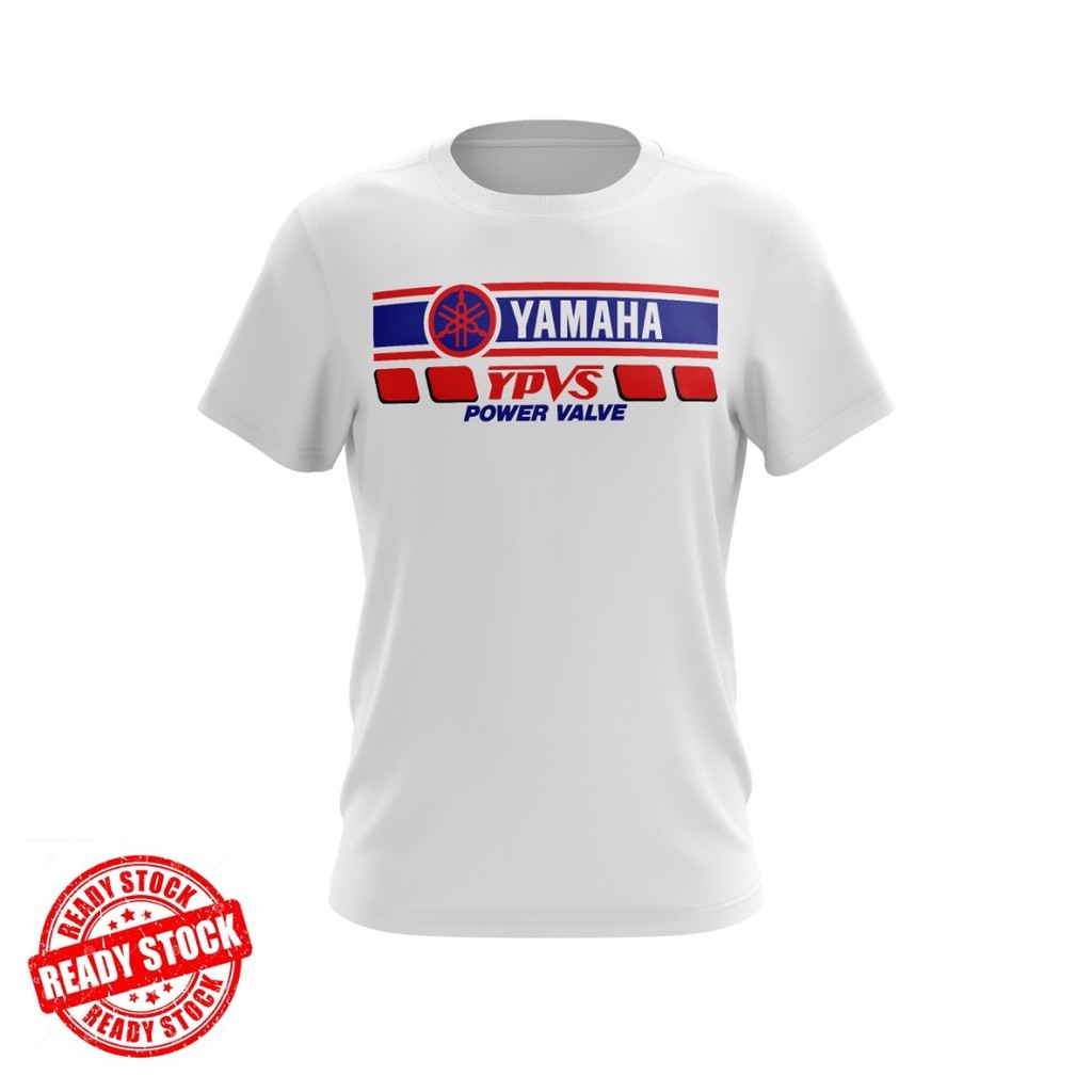 Baju Motor Yamaha Ypvs Kenny Robert Vintage Design Motocycle T Shirt