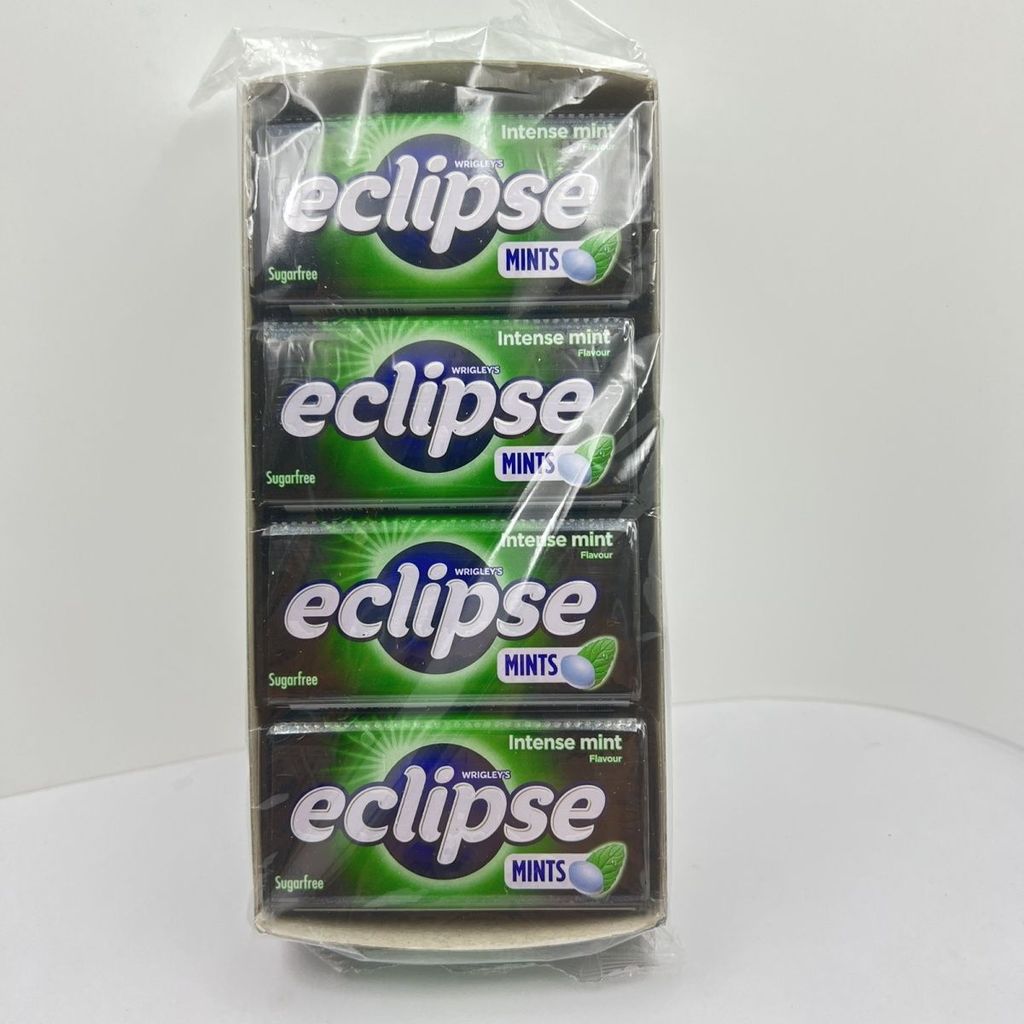 ฮ่องกงนําเข้า ECLIPSE ECLIPSE Mint Candy หมากฝรั่งปราศจากน้ําตาลคอผ่อนคลายลมหายใจสดชื่นสดชื่น 8 รสชา