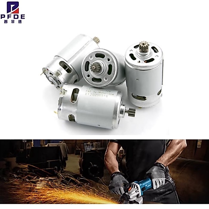 60W RS550 DC ELectric Motor 9/12 Teeth  10.8V/12V/14.4V/16.8V/18V/21V/25V Screwdriver Drill Motor w