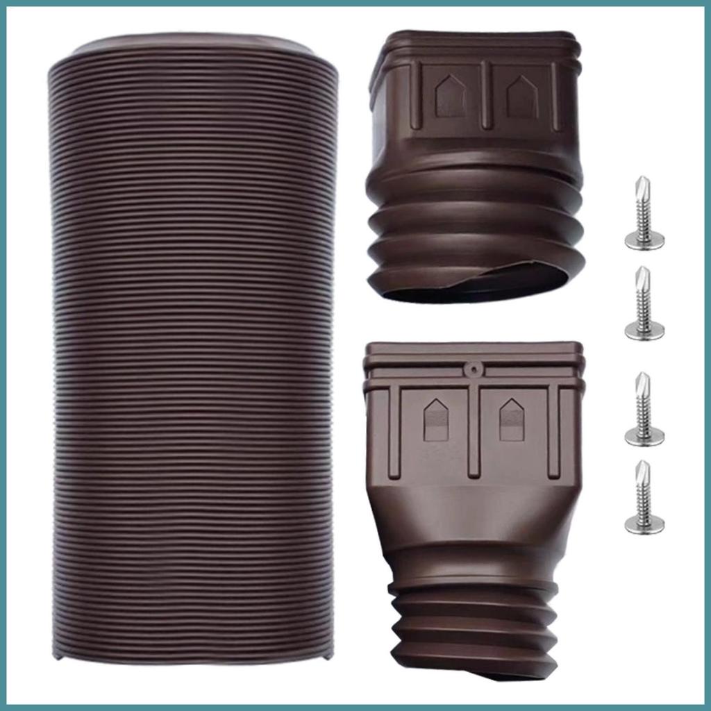 Down Spout Drain Extension Rain Gutter Downspout Drain Extender ยืดหยุ่น Gutter Downspout Extender ร