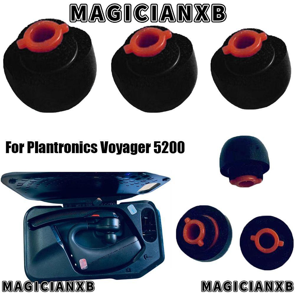 MAGICIANXB Earplug Protector กันลื่นกันฝุ่นกันกระแทก Eartips หมวกป้องกันสําหรับ Plantronics Voyager 