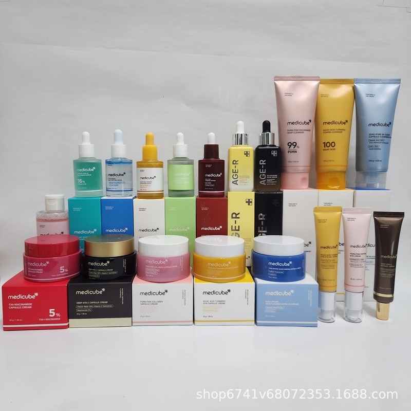 Medicube Medicube Medicube Firming Essence Cream Toner Facial Cleanser Base Lotion Peel-off Mask