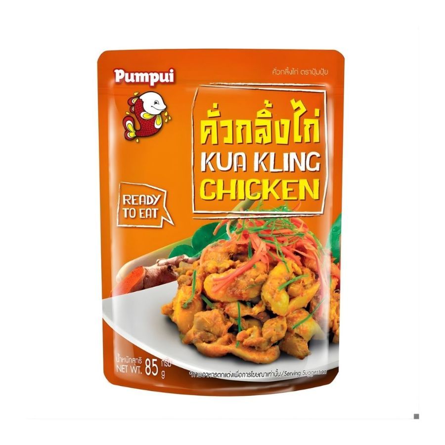 ปุ้มปุ้ย คั่วกลิ้งไก่ Pumpui Kua Kling Chicken 85g.