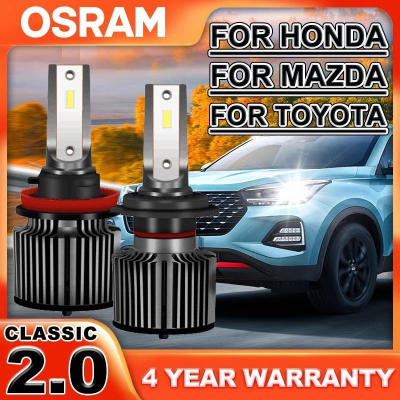 OSRAM H4 H11 H7 หลอดไฟ LED 9012 HIR2 HB3 9005 HB4 9006 ไฟรถ H1 H8 LED Mini ไฟหน้า Auto Turbo สําหรับ