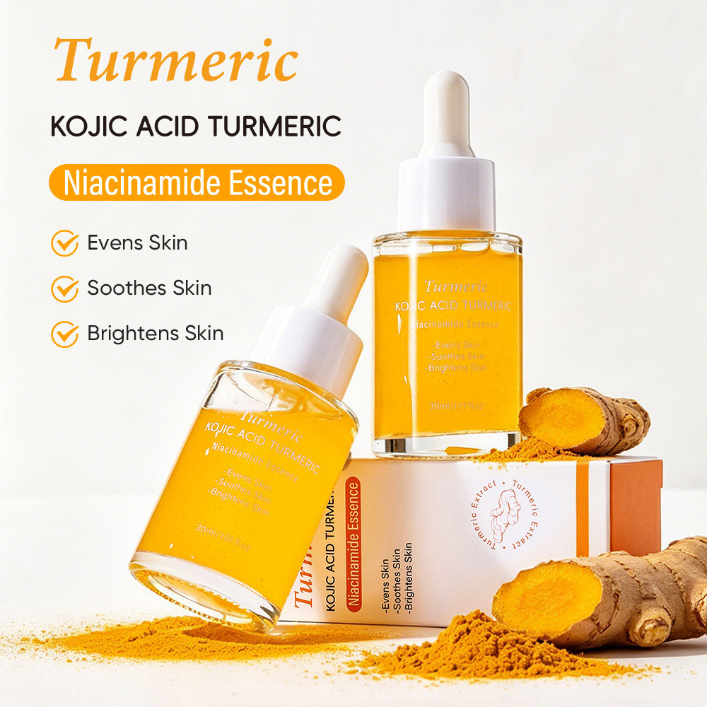 Koji Acid Turmeric Purifying Balance Capsule Essence ผลิตภัณฑ์ดูแลผิว Koji Acid Turmeric Essence Nia