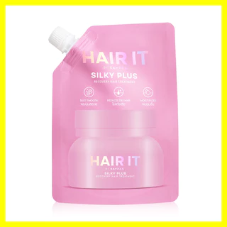 Hair It Silky Plus Recovery Hair Treatment Refill 200g ทรีตเมนต์บำรุงผม แฮร์อิท ให้เส้นผมนุ่มสลวย มีน้ำหนัก เปล่งประ...