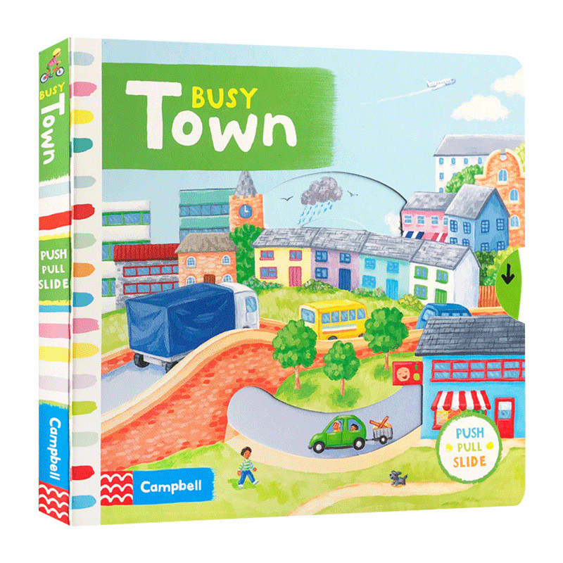 Busy Town Busy Town หนังสือภาพเด็กภาษาอังกฤษ Busy Books Town