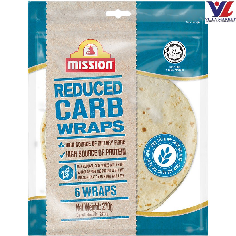 Mission Mission Reduced Carb Wraps