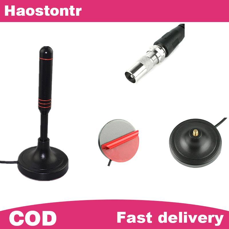 Haostontr เสาอากาศทีวีดิจิตอล เครื่องขยายสัญญาณ สาย Coax เสาอากาศ HDTV DVB-T DVB-T2 DAB อะแดปเตอร์เส