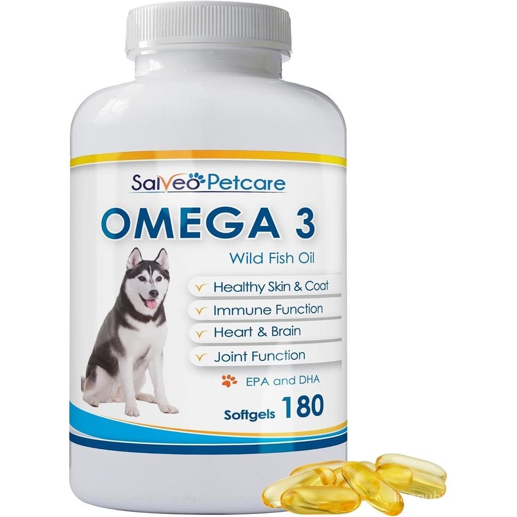 Omega 3 Oil for s for s for Shiny t Wild Caught More EPA & DHA Than Salmon Oil 180 แคปซูล No y ell ห
