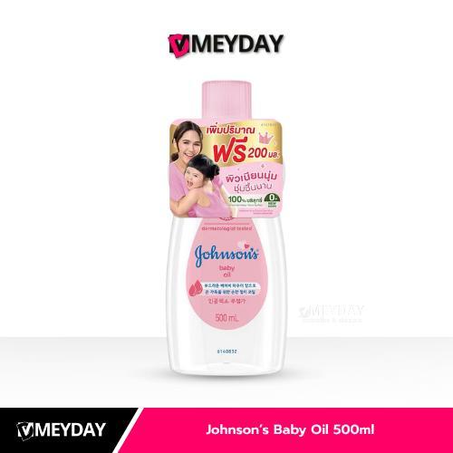 Johnson’s Baby Oil 500ml จอห์นสัน เบบี้ออยล์