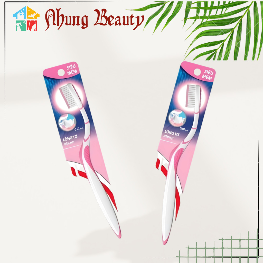 Combo 2 แปรงสีฟัน Super Soft Fluff P/S - แปรงเรียบ ทําความสะอาดล้ําลึก