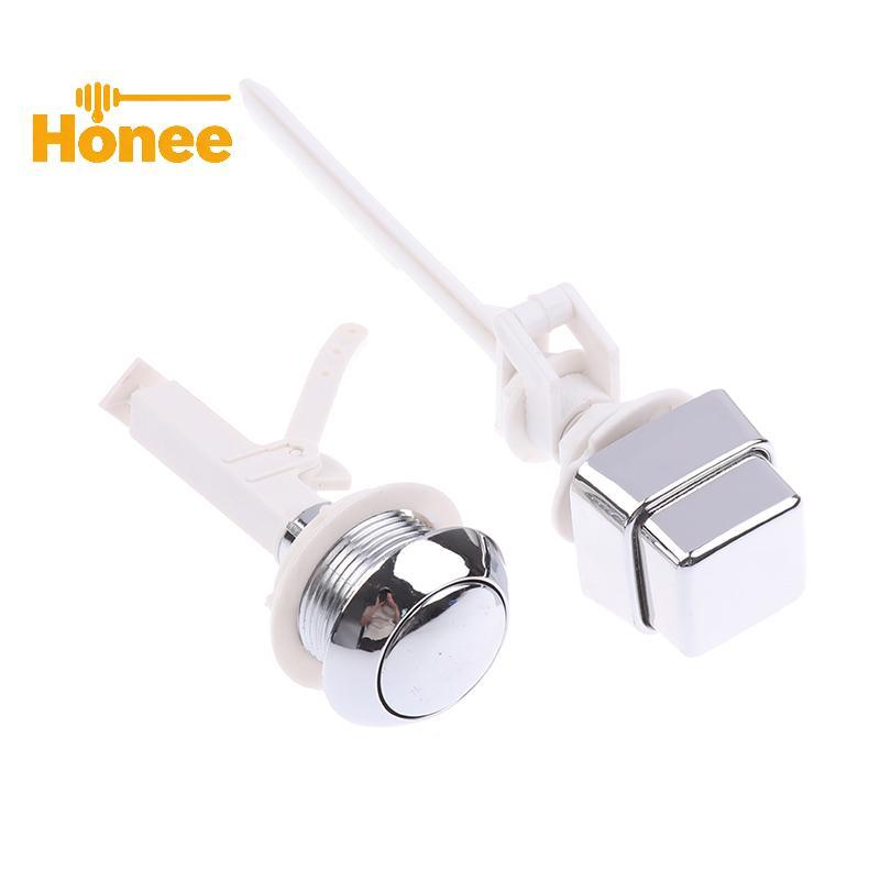 [Honee] Push Button Toilet Flush Kit Front/Side/Top Mount Water Tank Trip Lever Handle สวิตช์ปุ่มด้านข้างสําหรับที่นั่งชักโครกถังน้ํา Nice