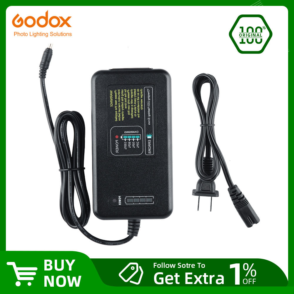 GODOX AD600Pro C26 Charger WB26 เฉพาะแบตเตอรี่สําหรับ Godox AD600Pro กลางแจ้งแฟลชอุปกรณ์เสริม