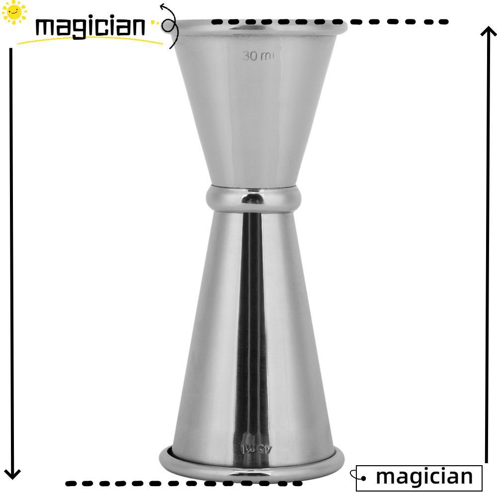 MAGICIAN Didi Jigger การวัดภายในการออกแบบสองหัว Bartending Jigger เครื่องดื่มสแตนเลส 304 สไตล์ญี่ปุ่